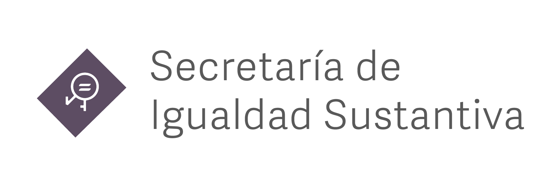 Logo Igualdad Sustantiva