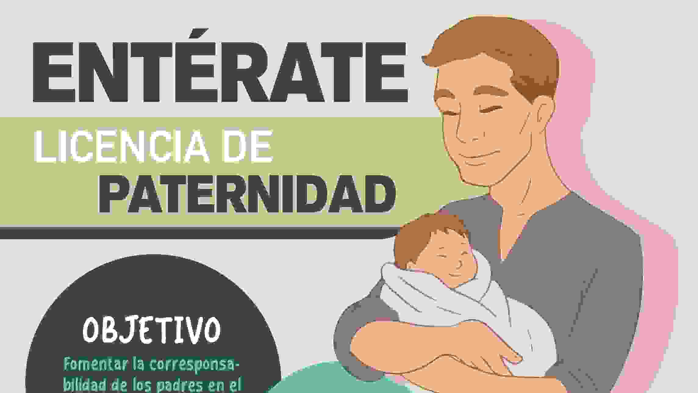 Infografía Licencia Paternidad