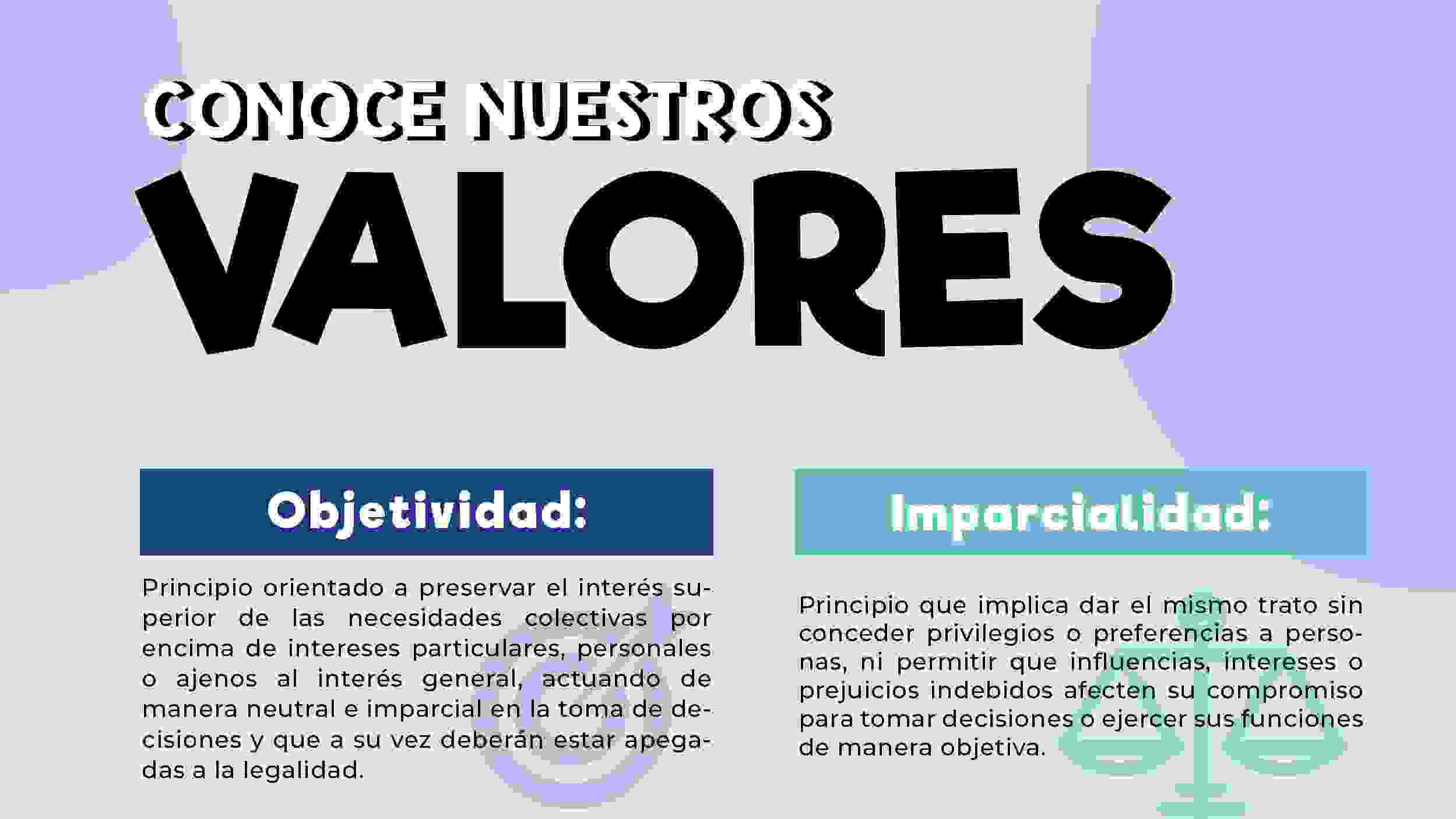 Infografía Nuestros Valores