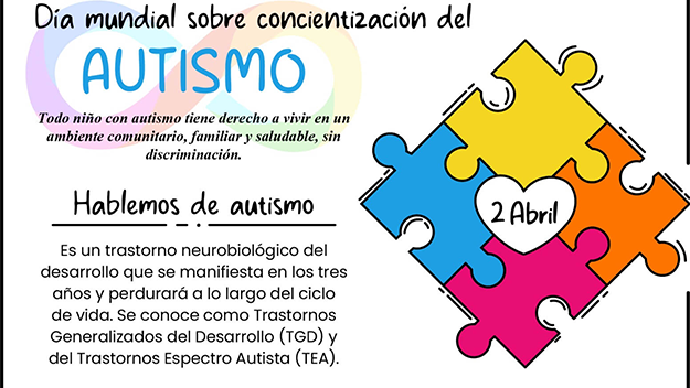 Infografía Día Mundial de la Concientización del Autismo