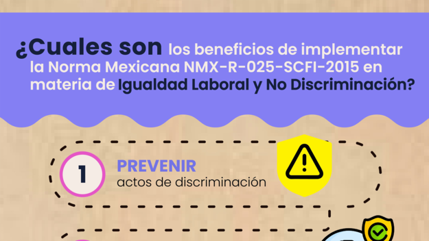 Infografía ¿Sabias qué? Beneficios Implementación Norma