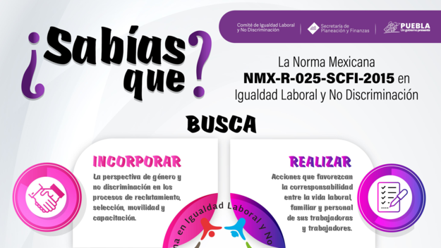 Infografía ¿Sabias qué? Norma Mexicana NMX-025