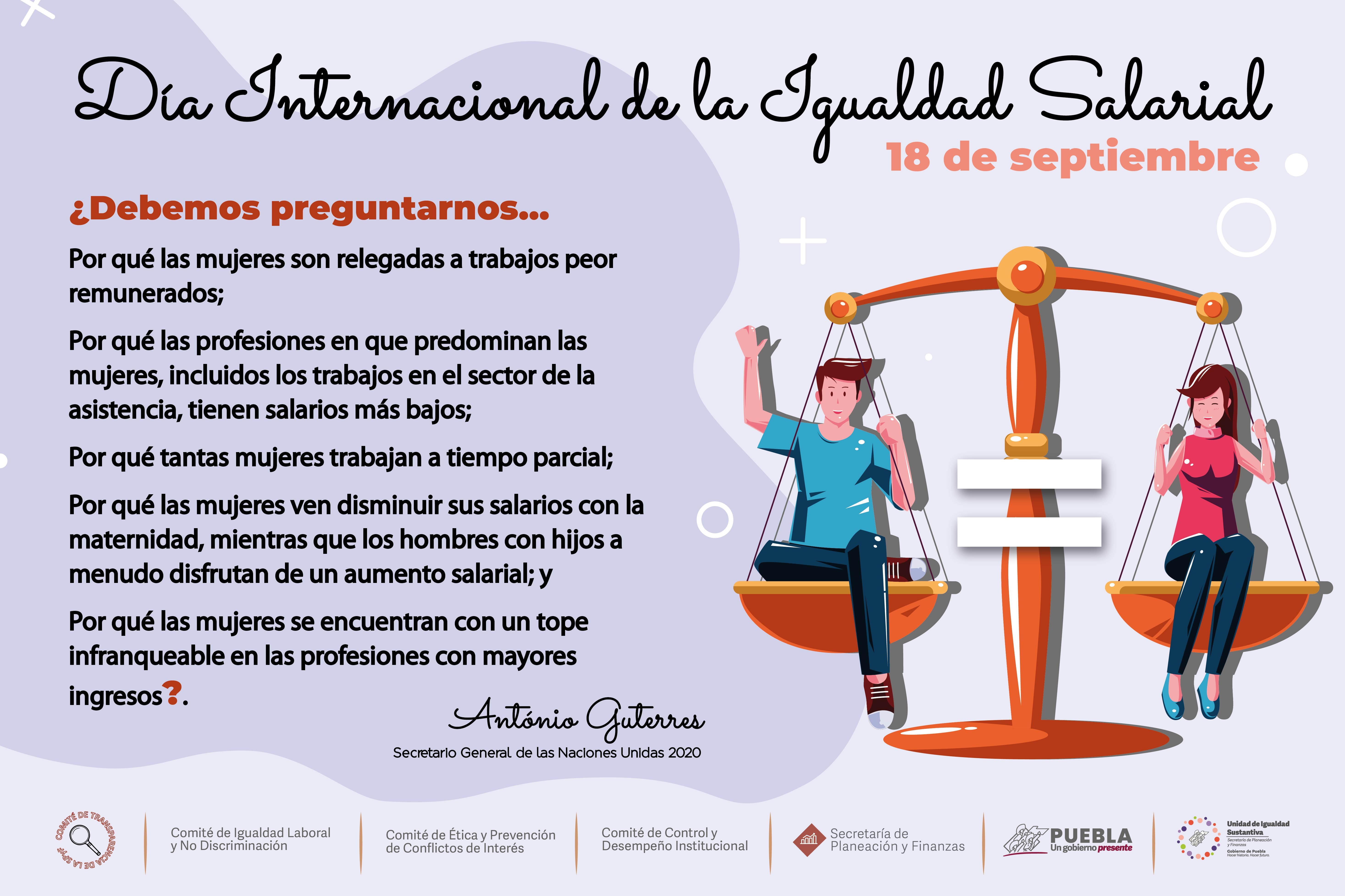 Día Internacional de la Igualdad Salarial