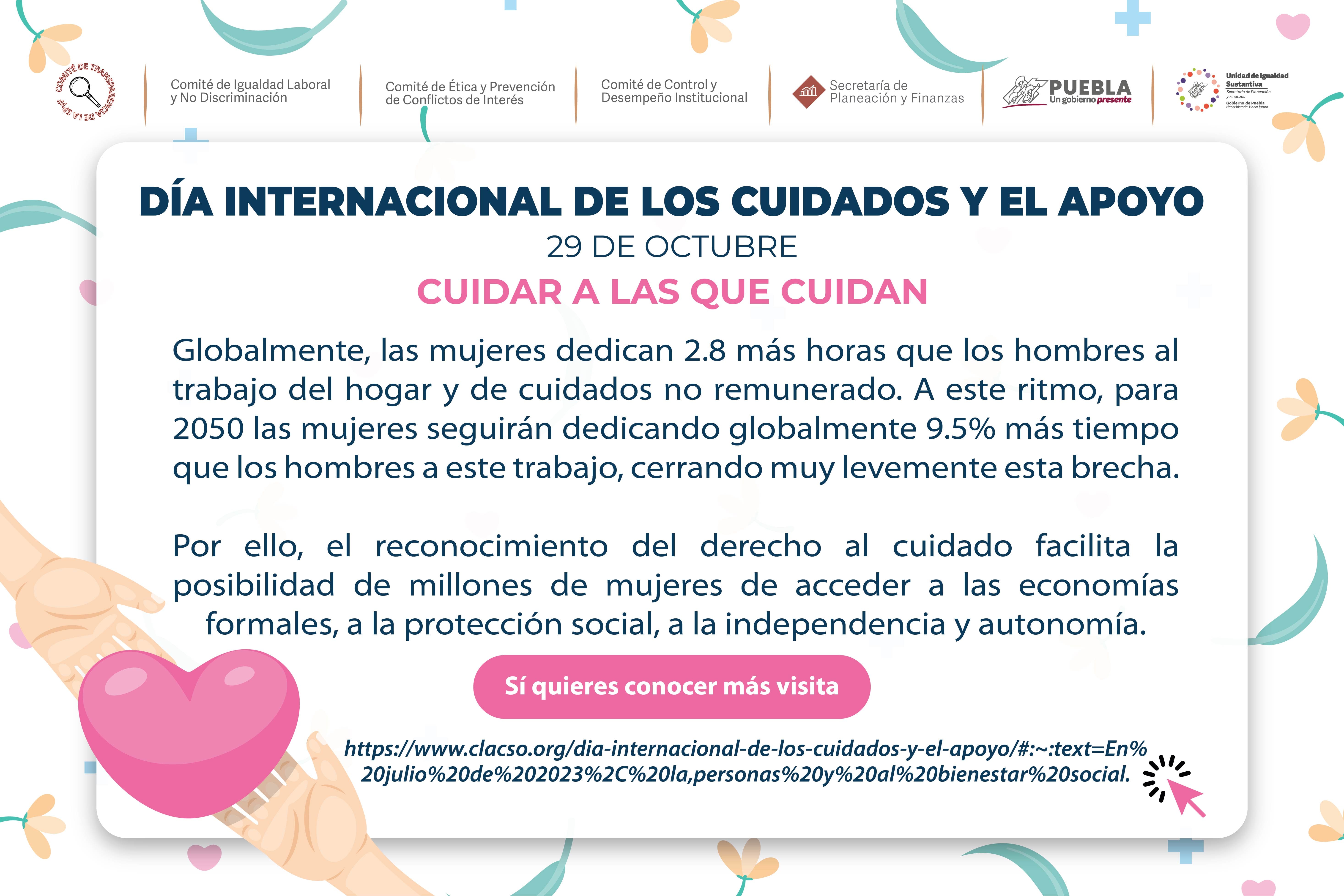 Día Internacional de los cuidados y el apoyo