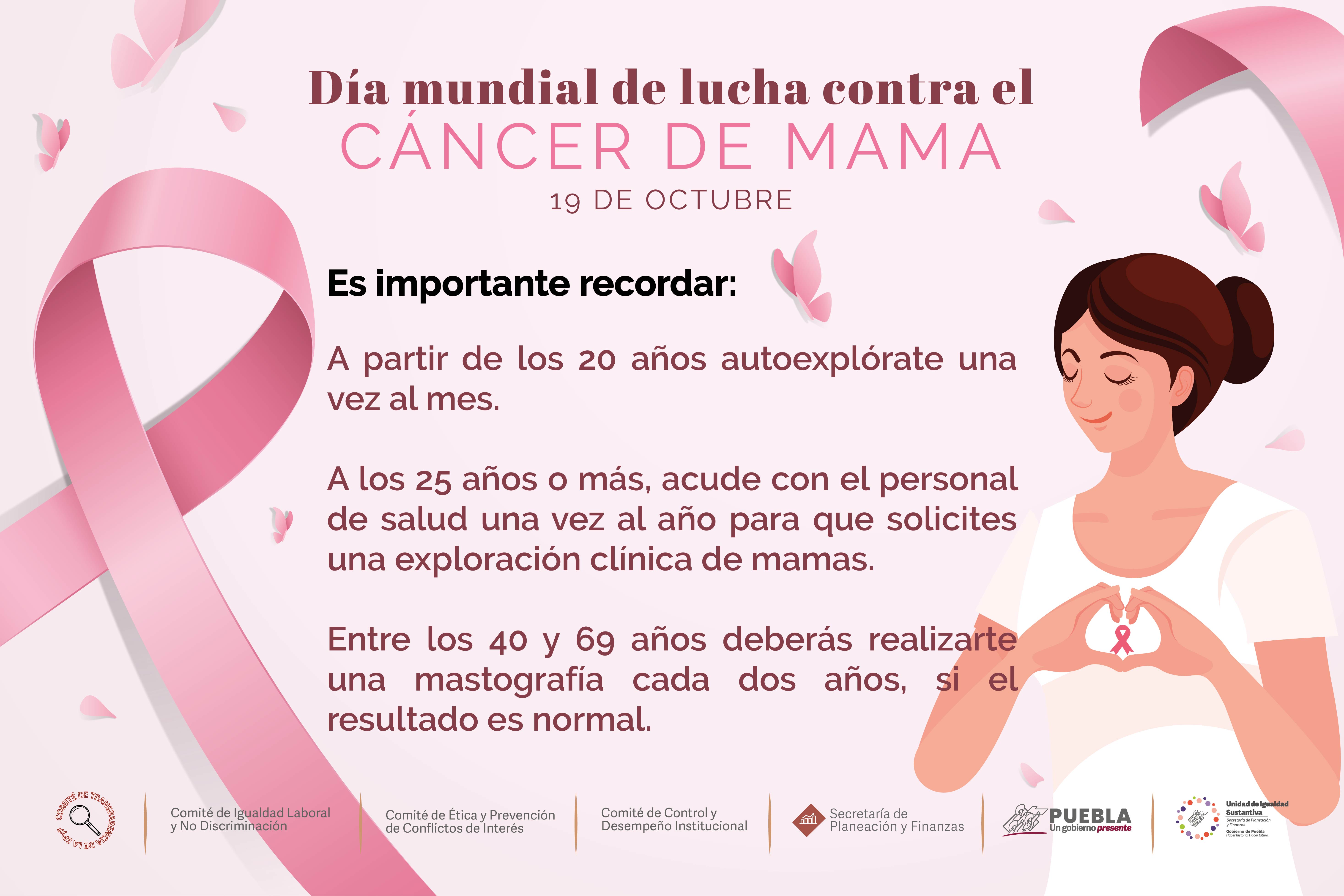 Día mundial de lucha con el cáncer de mama