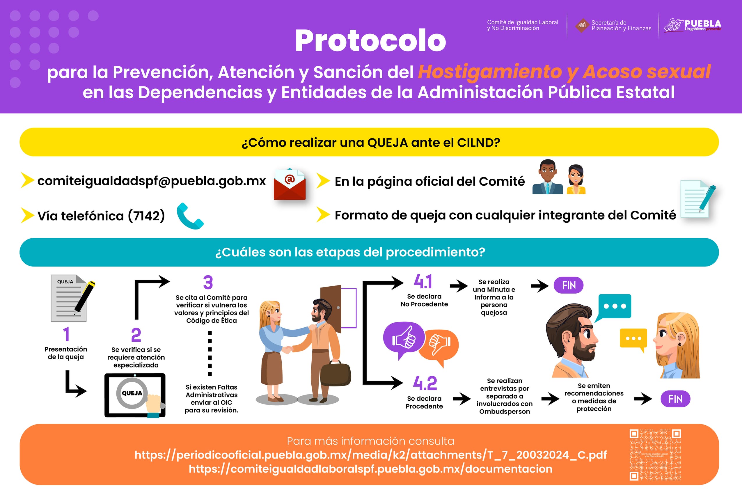 Protocolo para quejas por Acoso y Hostigamiento Sexual